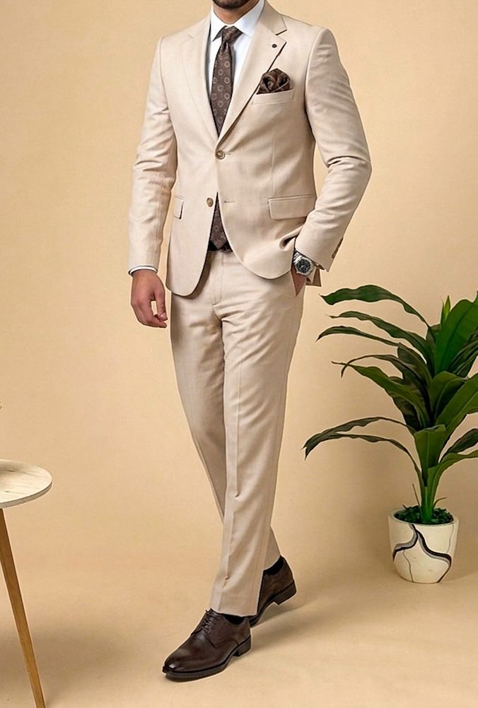 Basic Suit- Beige