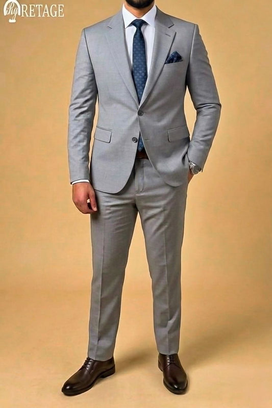 Basic Suit-Light gray