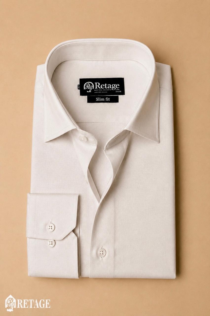 Oxford Shirt-Beige