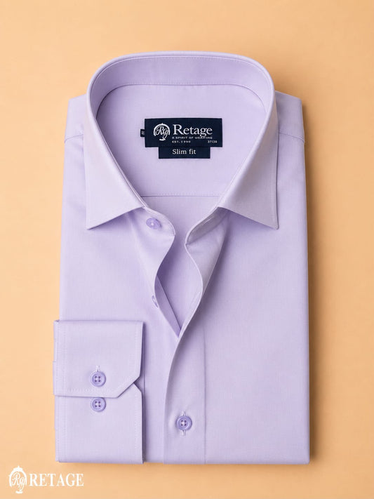 Cotton shirt- purple