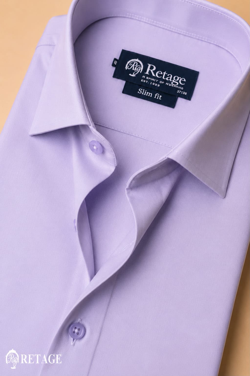 Cotton shirt- purple