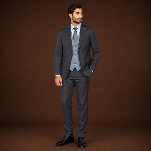 3-Piece Suit Gray