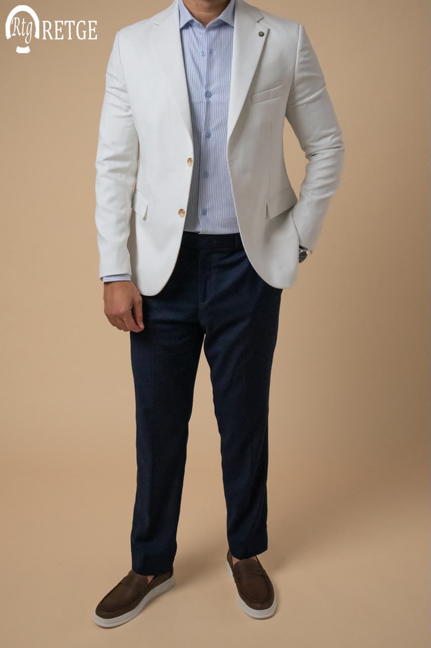 Summer Blazer - White