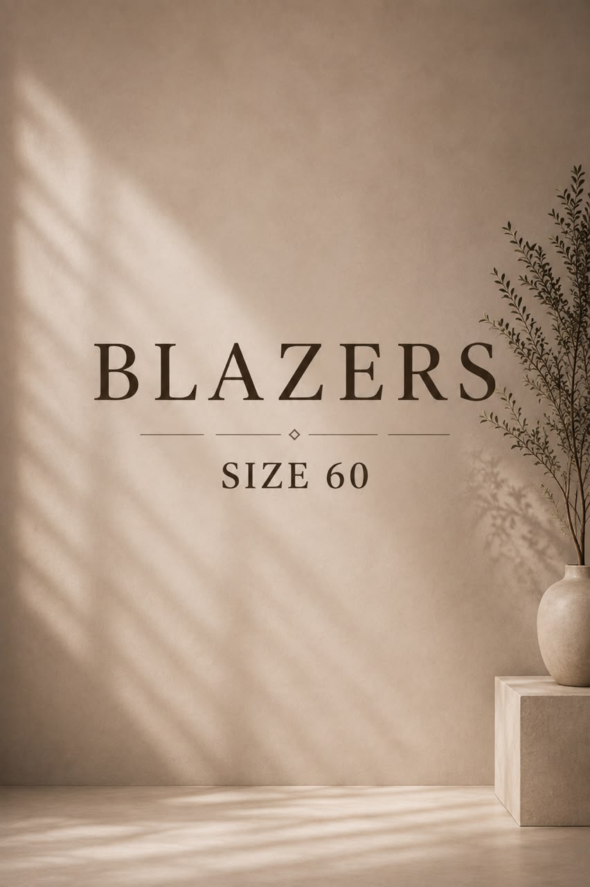 Blazers - Size 60