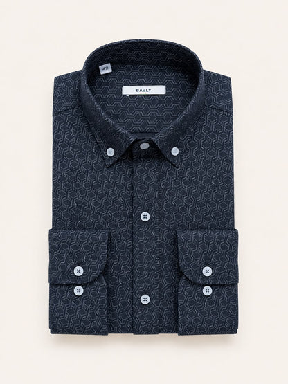 Casual Shirt -dark  navy