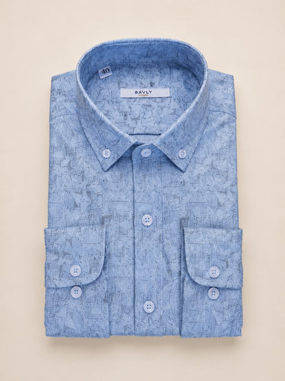 Casual Shirt - baby blue