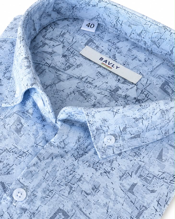 Casual Shirt - baby blue