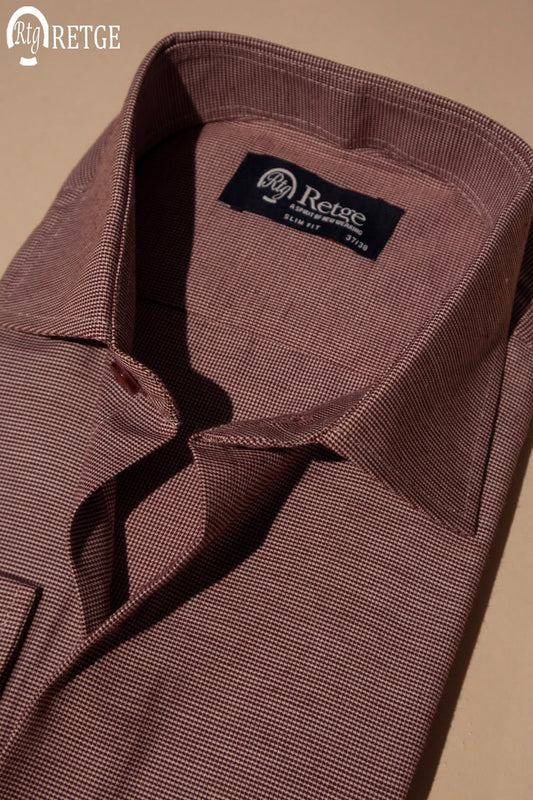 Burgundy- Sheneh Shirt