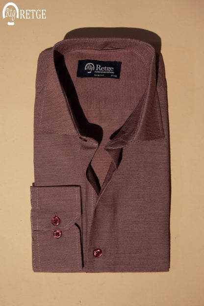 Burgundy- Sheneh Shirt