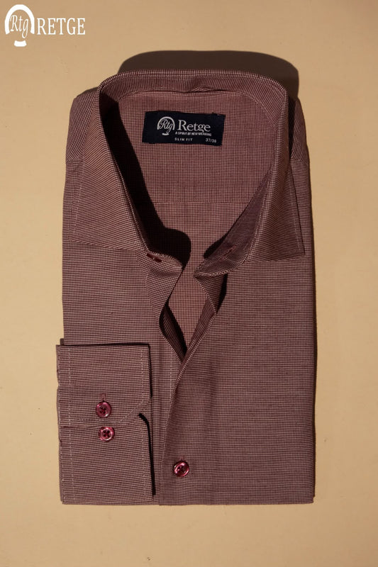 Burgundy- Sheneh Shirt