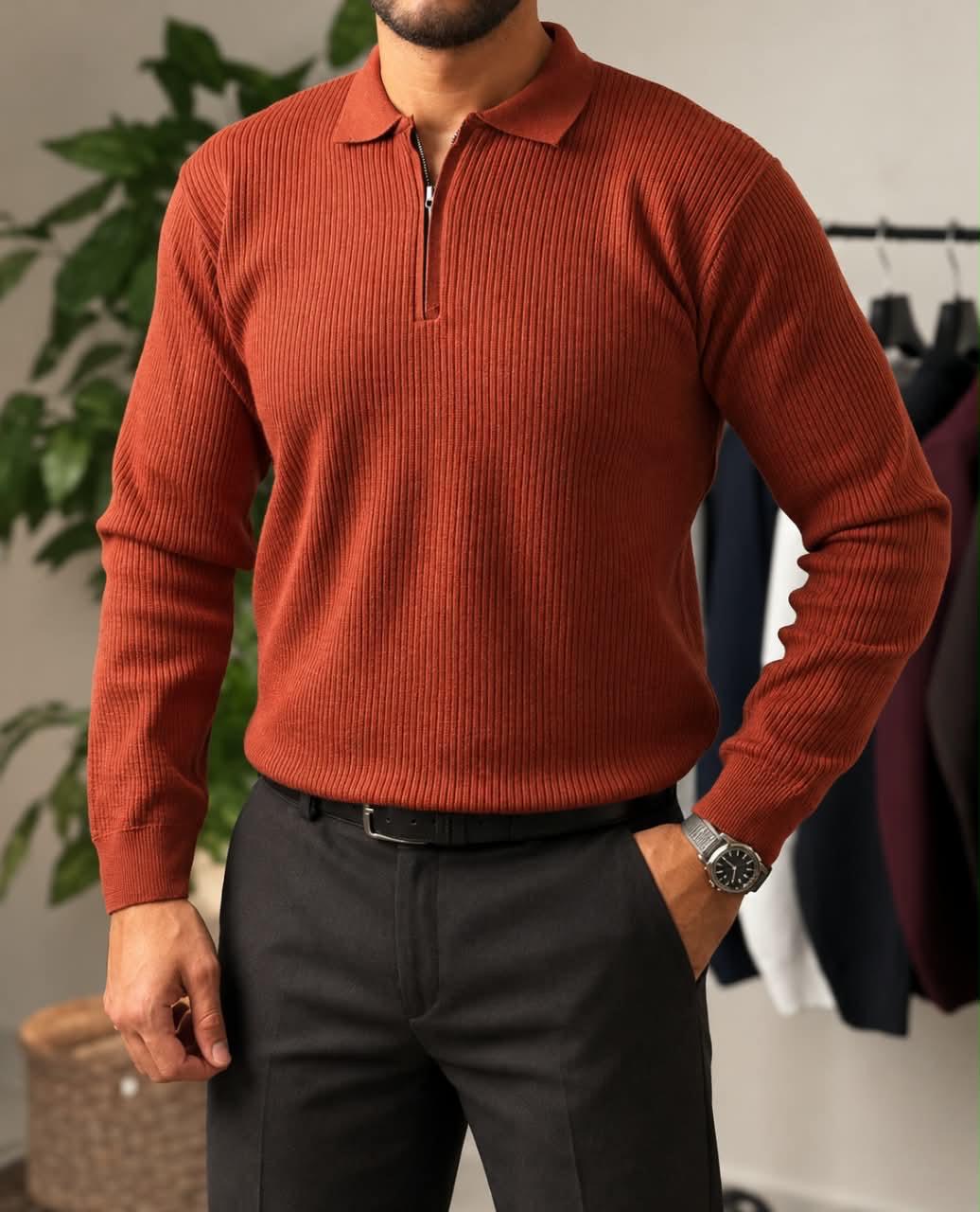 Half-zip autumn pullover - havan