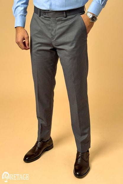 Classic Trousers - Gray