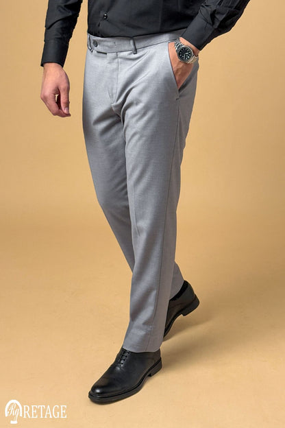 Classic trousers - Light Gray