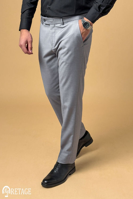 Classic trousers - Light Gray