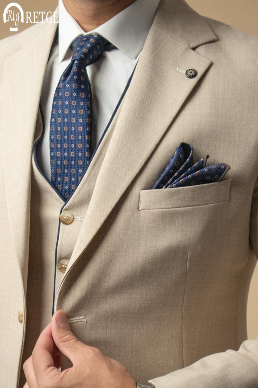 Classic 3-piece suit - Beige