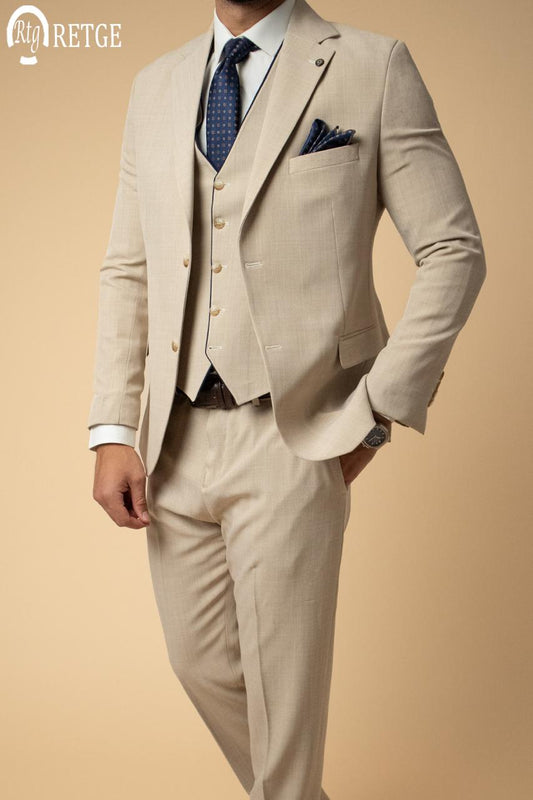 Classic 3-piece suit - Beige