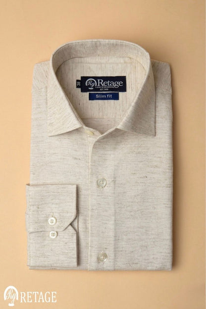 Linen Shirt - Beige