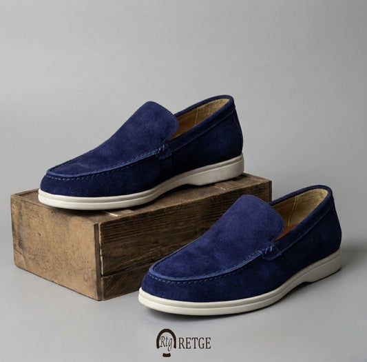 Ankle Shoes - Navy