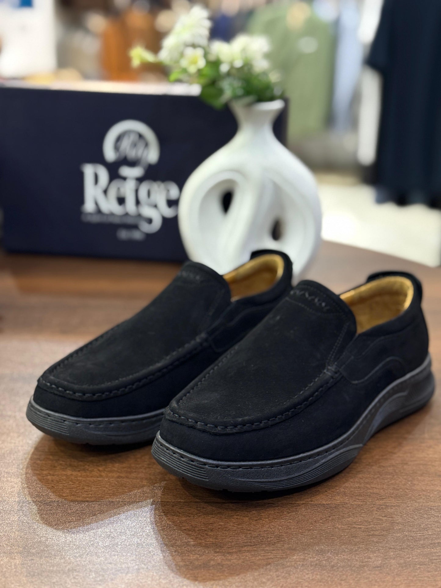 Suede Classic Sneakers - Black