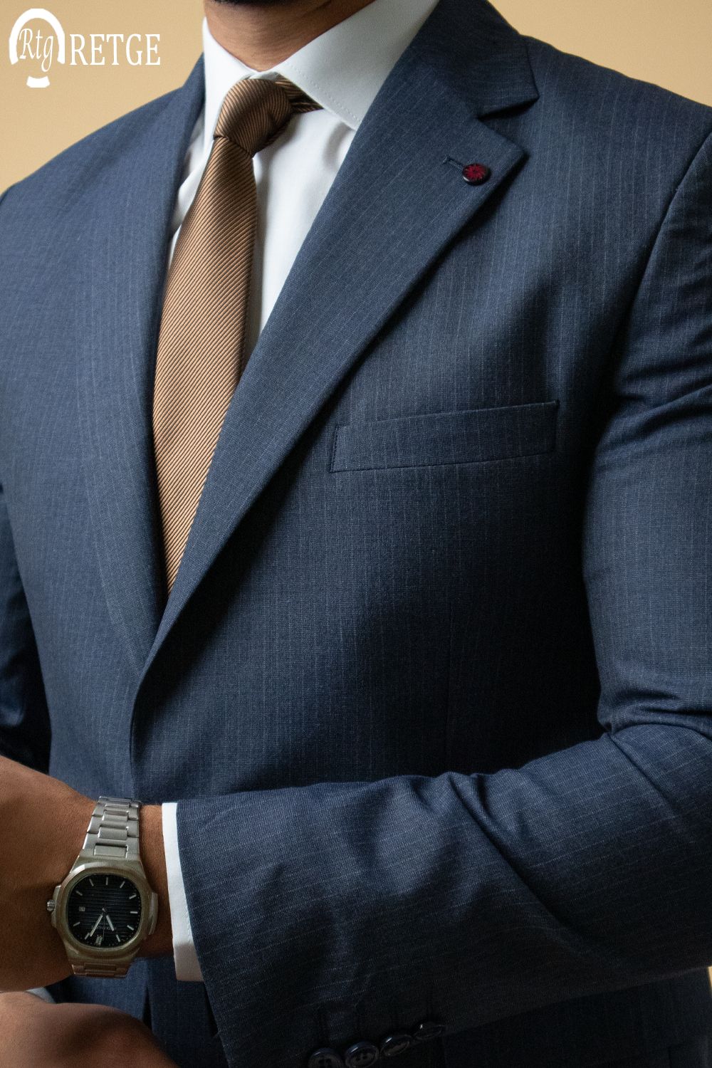 Striped Suit- Petroleum
