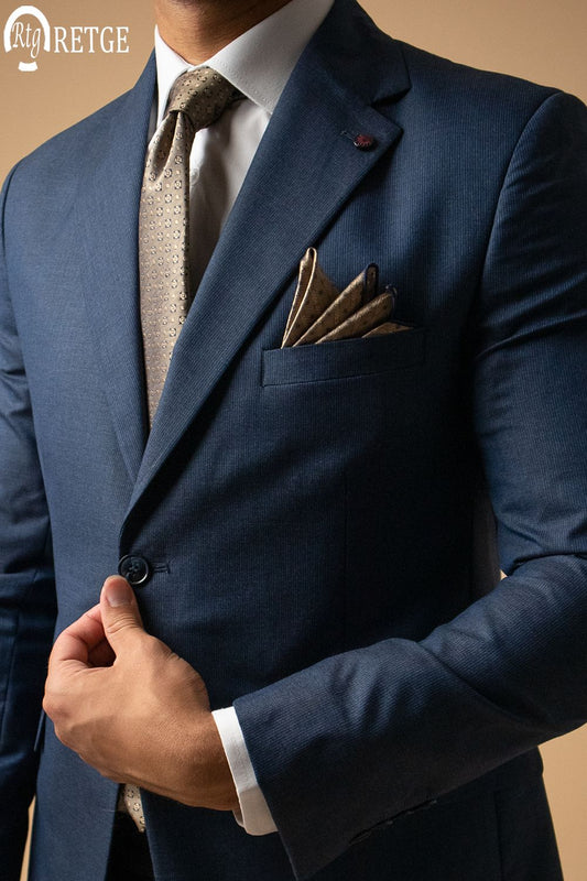 Plain Suit -Navy