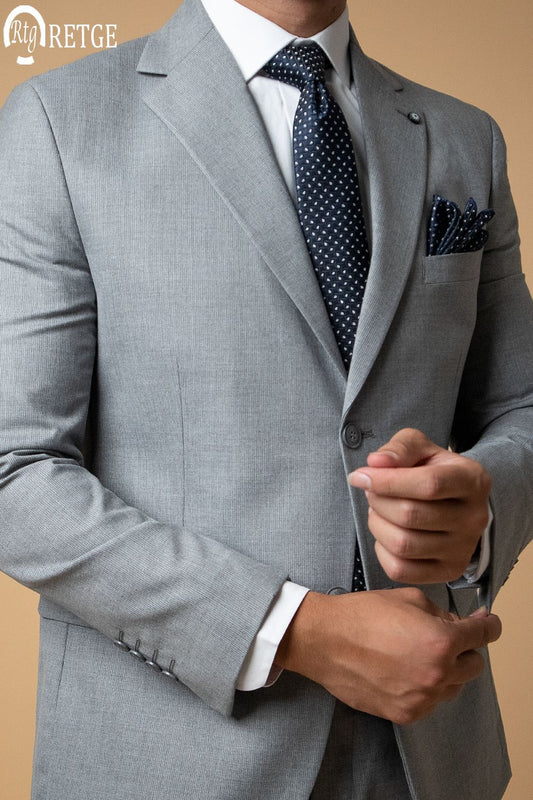 Plain Suit - Light Gray