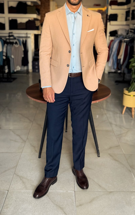 Lycra Blazer-Cafe
