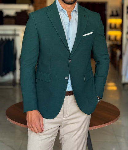 Lycra Blazer- Olive