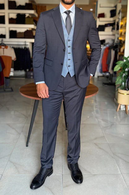 3-Piece Suit Gray