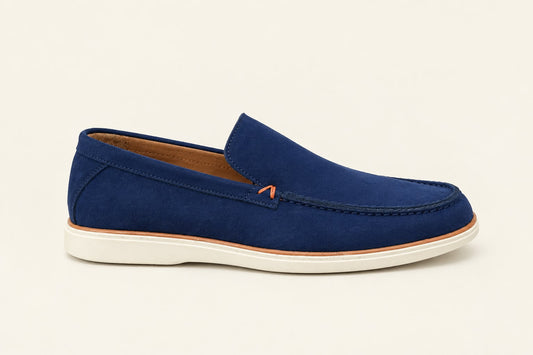 Ankle Shoes - Navy