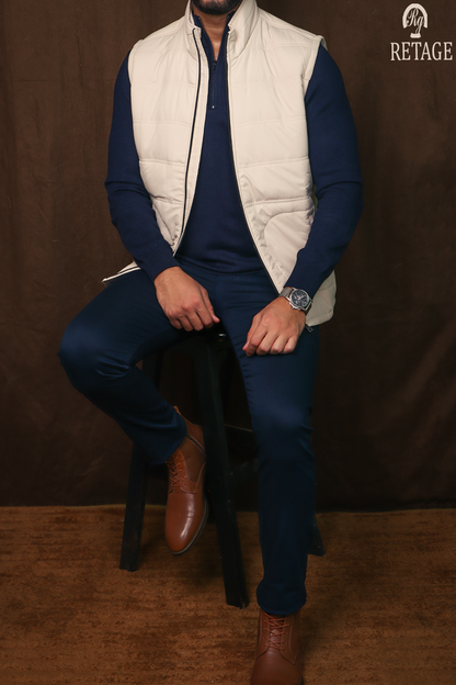 Beige-Vest Waterproof