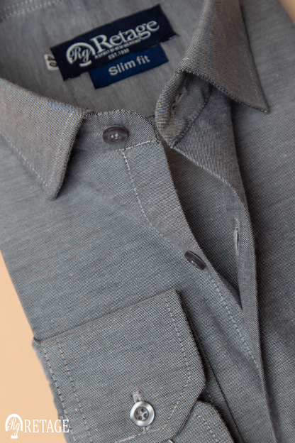 Oxford Shirt - Dark Grey