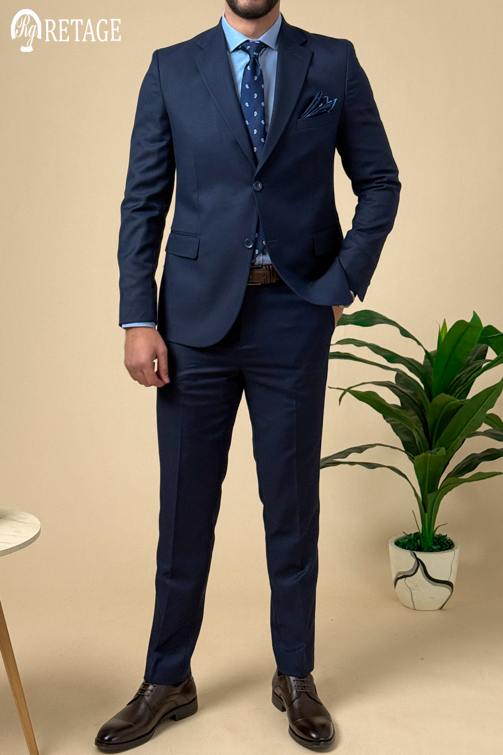 Golden Suit - Navy
