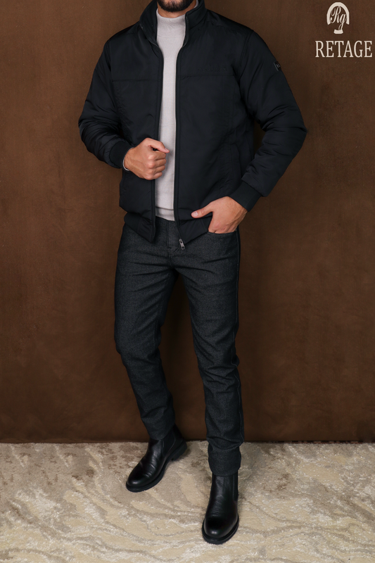 Waterproof sweater-Black