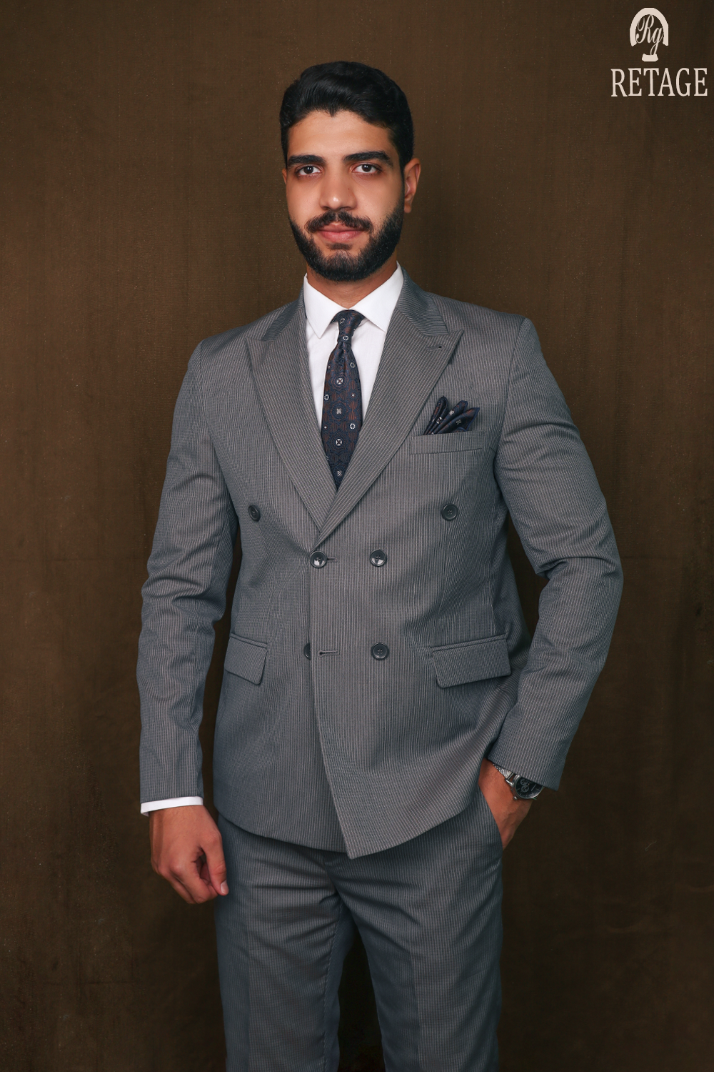 Cruise Suit-Medium gray